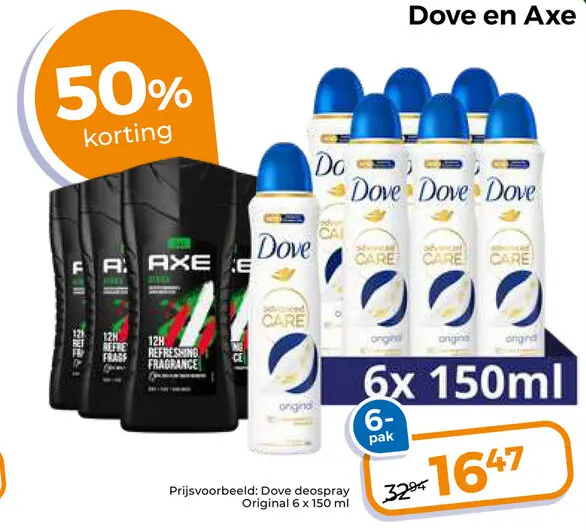 Aanbieding: Dove deospray Original