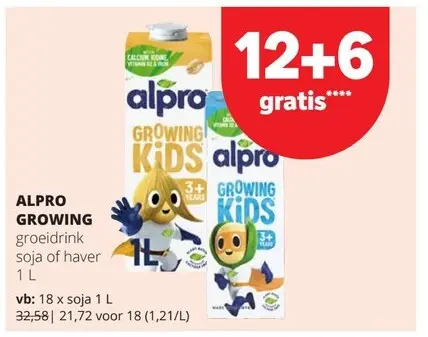 Promotie: Alpro Growing Kids