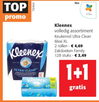 Aanbieding: Kleenex volledig assortiment