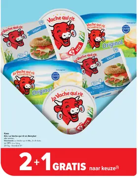 Aanbieding: Kiri, La Vache qui rit en Babybel