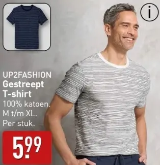 Aanbieding: Gestreept T-shirt
