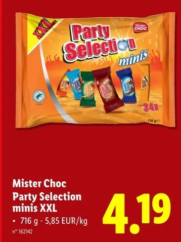 Aanbieding: Party Selection minis XXL