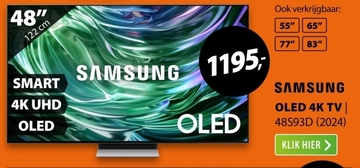 Aanbieding: Samsung OLED 4K 48S93D (2024)