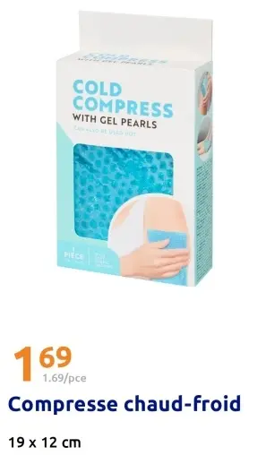 Offre: Compresse chaud-froid