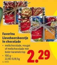 Promotie: Lieveheersbeestje in chocolade