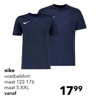 Aanbieding: Dri-FIT Park VIII SS heren sport T-shirt blauw