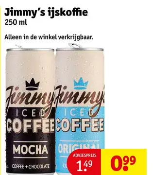 Aanbieding: Jimmy's ijskoffie