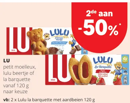 Promotie: Petit moelleux, lulu beertje of la barquette