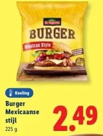 Aanbieding: Burger Mexicaanse stijl