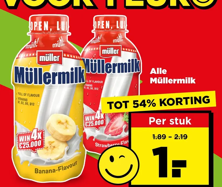 Aanbieding: Müllermilk