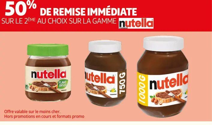 Offre: Nutella
