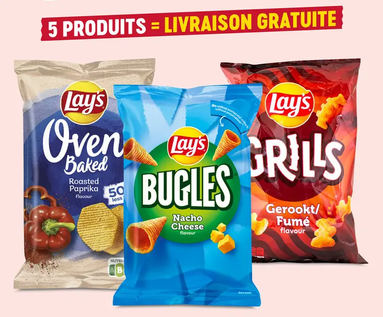 Offre: Oven Baked Roasted Paprika, Bugles Nacho Cheese
