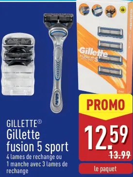 Offre: Gillette fusion 5 sport