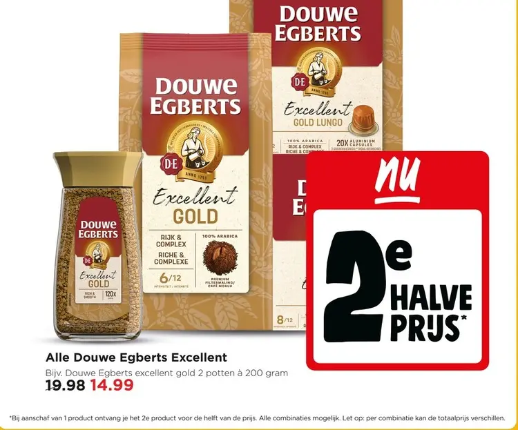 Aanbieding: Alle Douwe Egberts Excellent