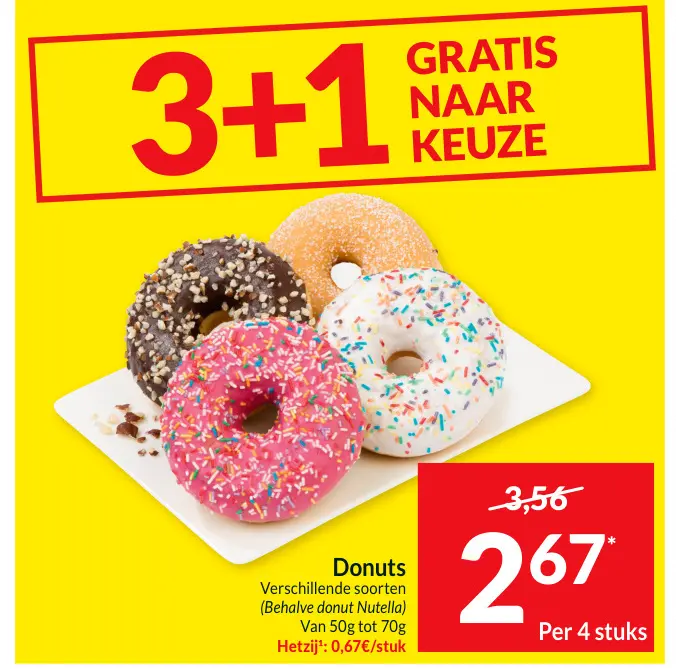 Promotie: Donuts