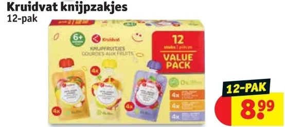 Promotie: knijpzakjes