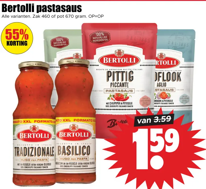Aanbieding: Pastasaus