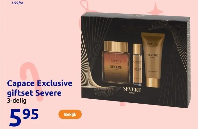 Aanbieding: Capace Exclusive giftset Severe