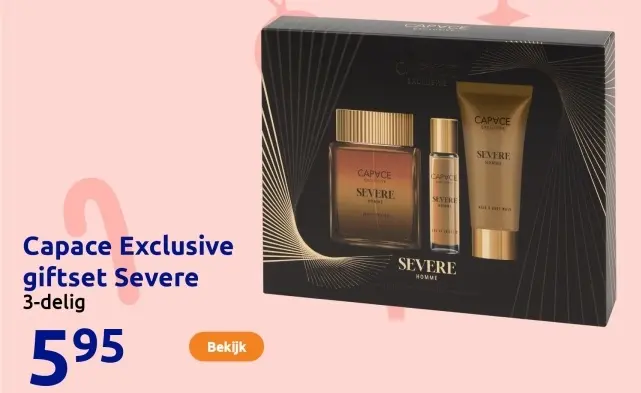 Aanbieding: Capace Exclusive giftset Severe