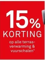 Aanbieding: Terrasverwarming & vuurschalen