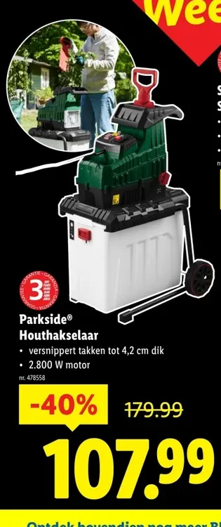 Aanbieding: Houthakselaar