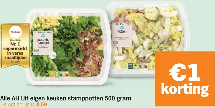 Aanbieding: Uit eigen keuken stamppotten