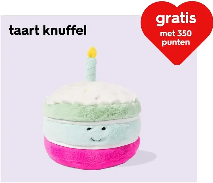 Aanbieding: Taart knuffel