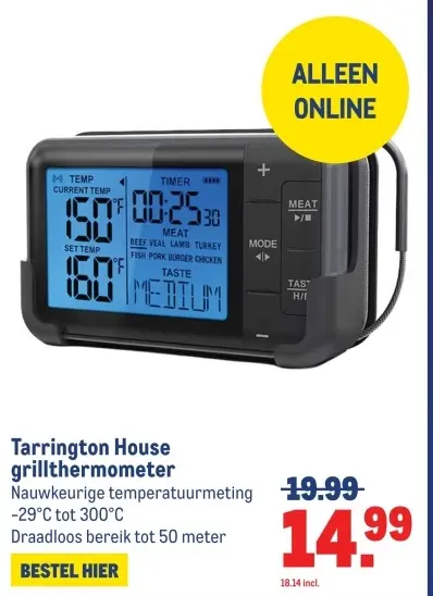 Aanbieding: Tarrington House grillthermometer