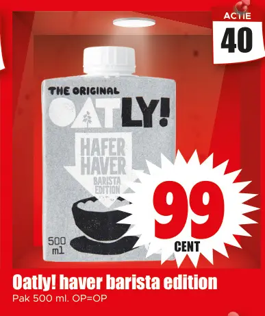 Aanbieding: Haver barista edition
