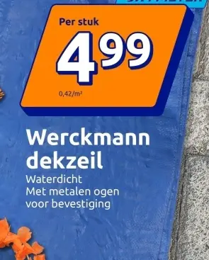 Aanbieding: Werckmann dekzeil