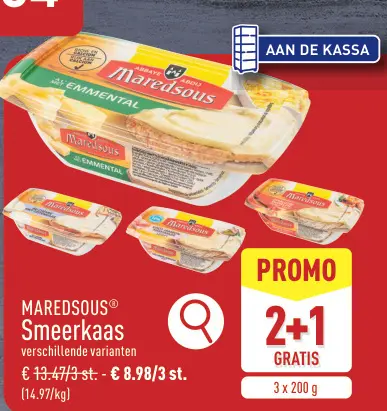 Promotie: Smeerkaas