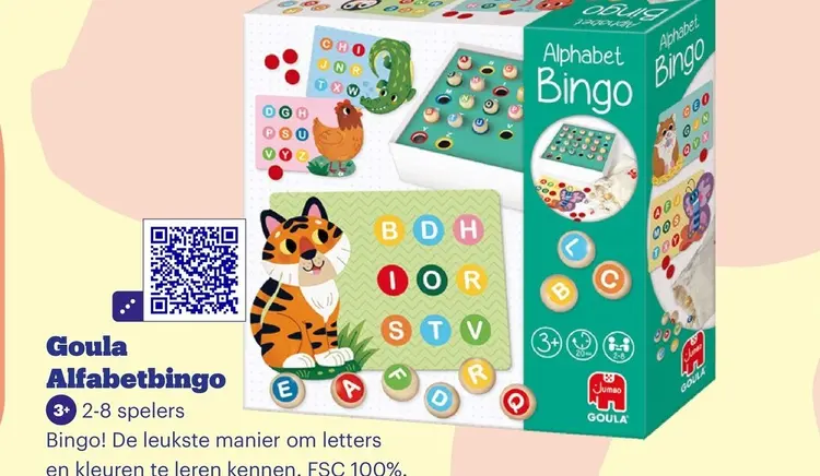Aanbieding: Goula Alfabetbingo