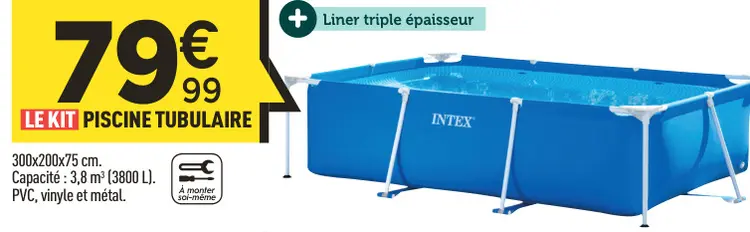 Offre: Piscine tubulaire