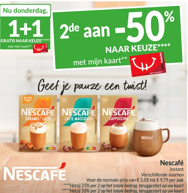 Promotie: Nescafé Instant