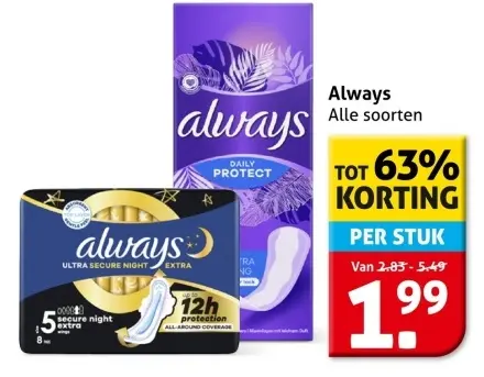 Aanbieding: Always