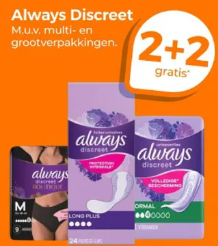 Aanbieding: Always Discreet