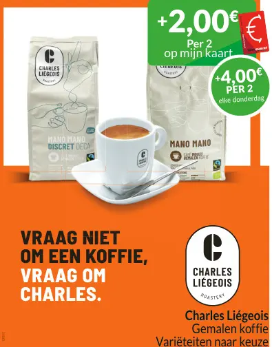 Promotie: Mano Mano Gemalen koffie