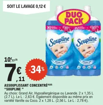 Aanbieding: ASSOUPLISSANT CONCENTRÉ "SOUPLINE "