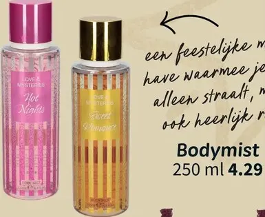 Promotie: Bodymist