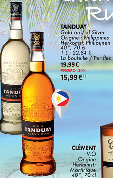 Aanbieding: TANDUAY Gold ou of Silver