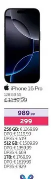 Aanbieding: iPhone 16 Pro