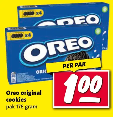 Aanbieding: Oreo original cookies