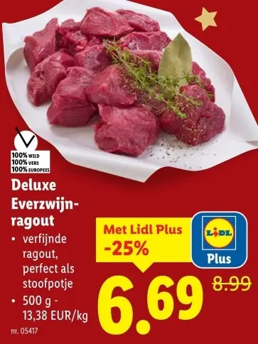 Promotie: Deluxe Everzwijn-ragout