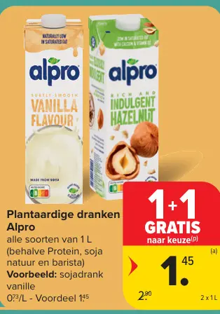 Promotie: Plantaardige dranken