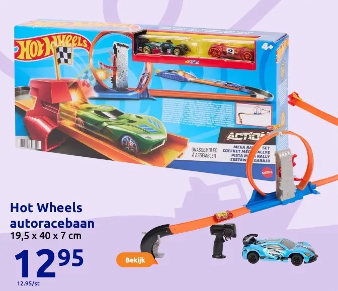 Aanbieding: Hot Wheels autoracebaan