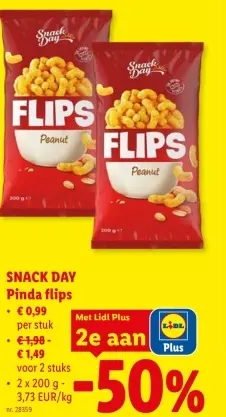 Promotie: Pinda flips
