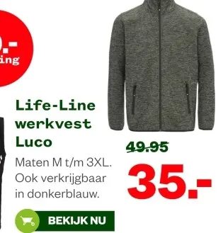 Aanbieding: werkvest Luco