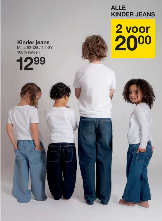 Aanbieding: Kinder jeans