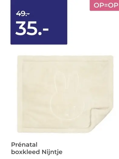 Aanbieding: boxkleed Nijntje