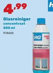 Promotie: Glasreiniger concentraat